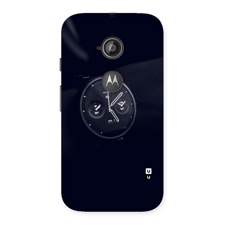 Dark Watch Back Case for Moto E 2nd Gen