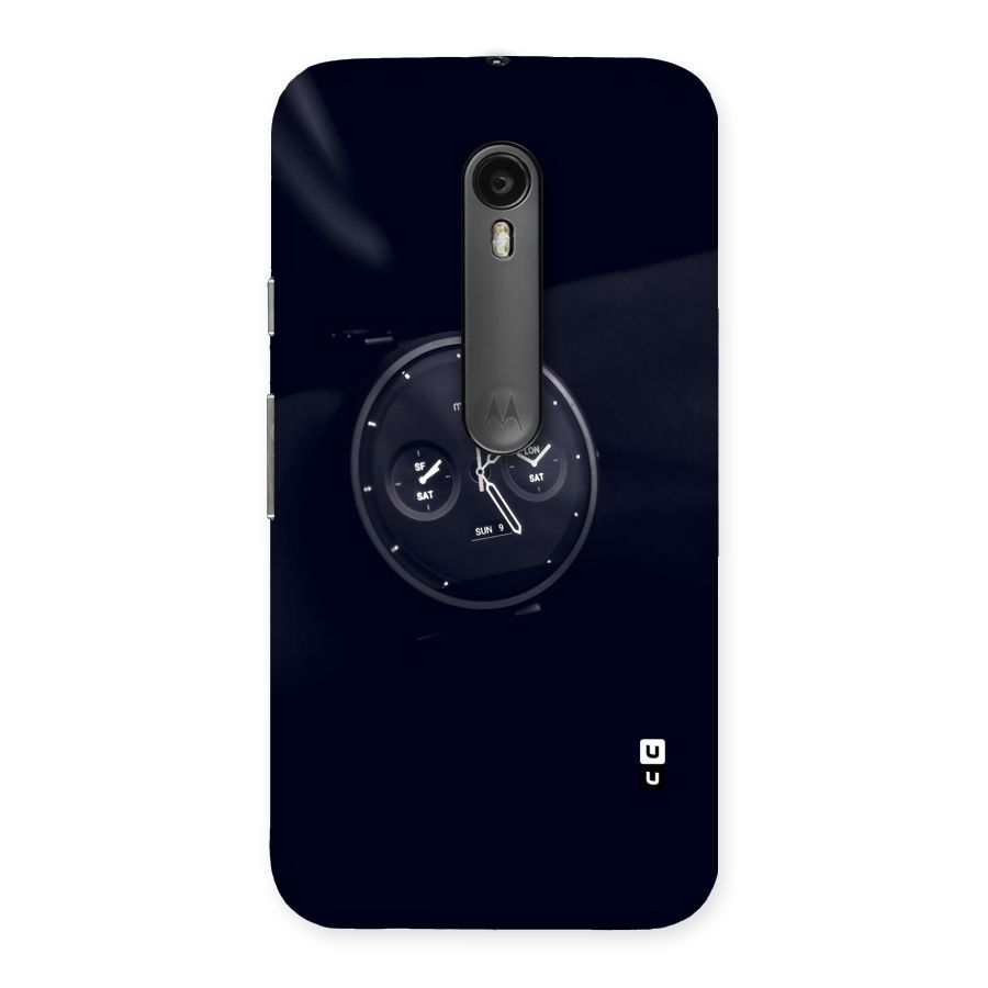Dark Watch Back Case for Moto G3