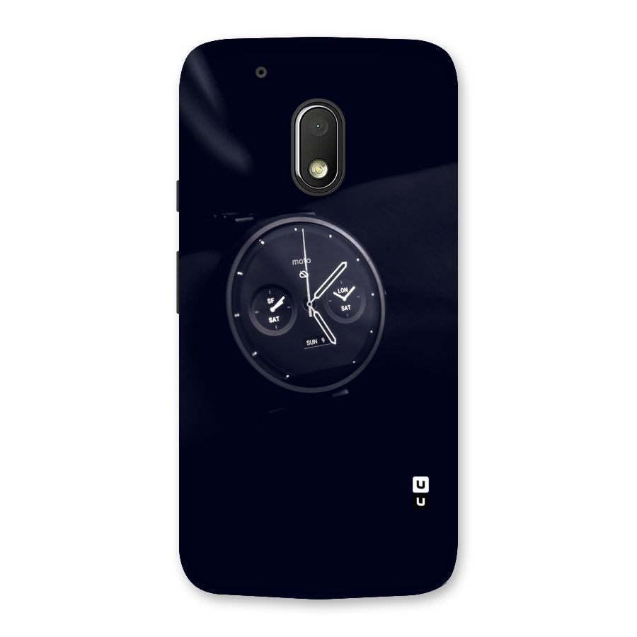 Dark Watch Back Case for Moto G4 Play
