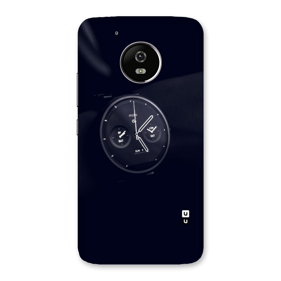 Dark Watch Back Case for Moto G5