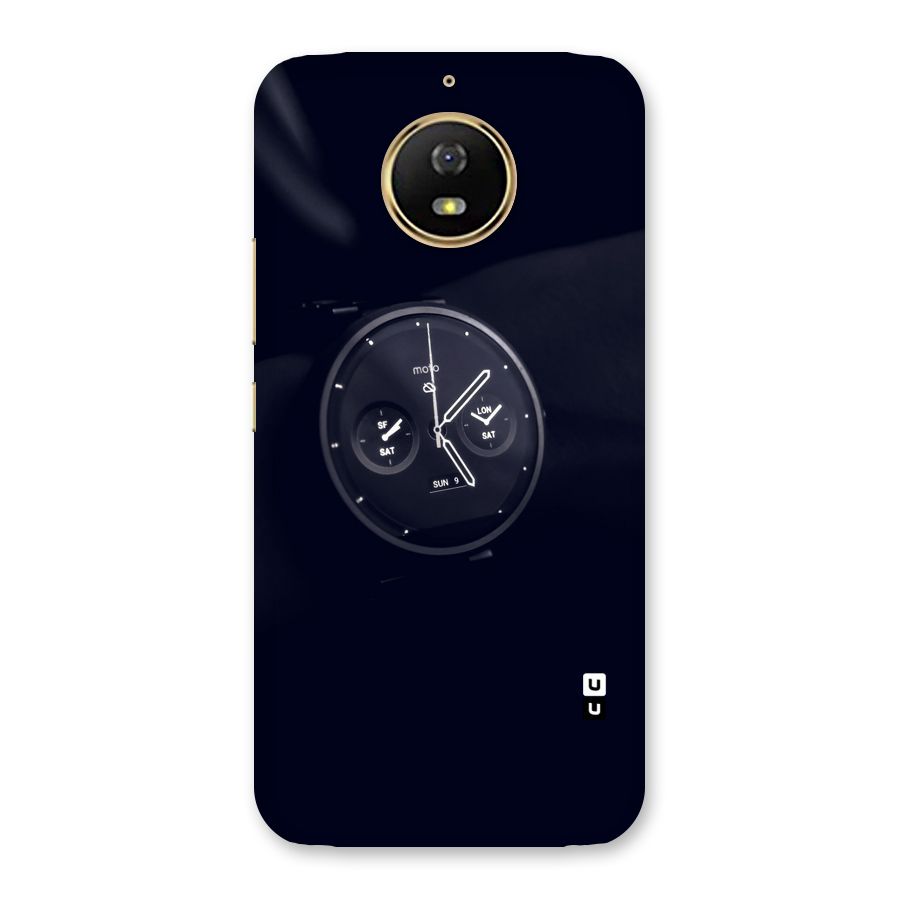 Dark Watch Back Case for Moto G5s