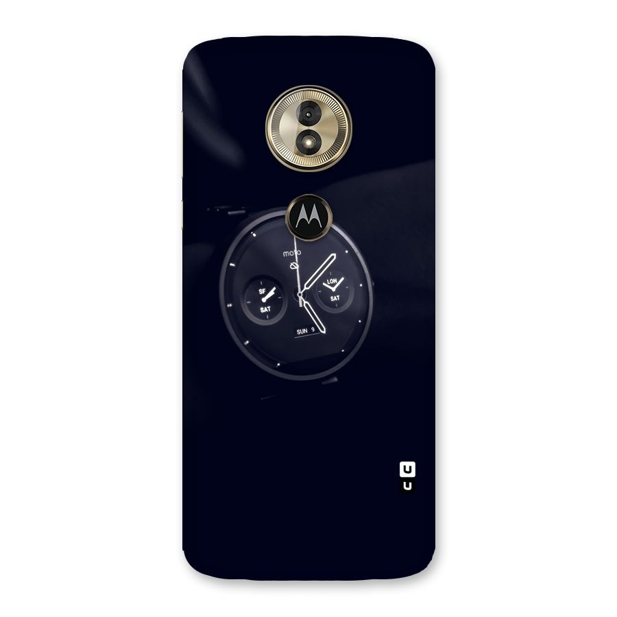 Dark Watch Back Case for Moto G6 Play