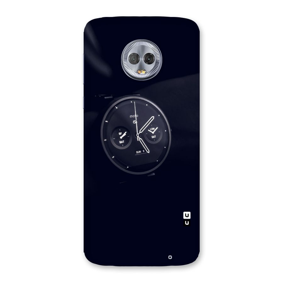 Dark Watch Back Case for Moto G6 Plus