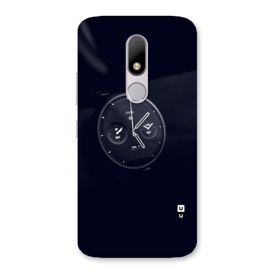 Dark Watch Back Case for Moto M