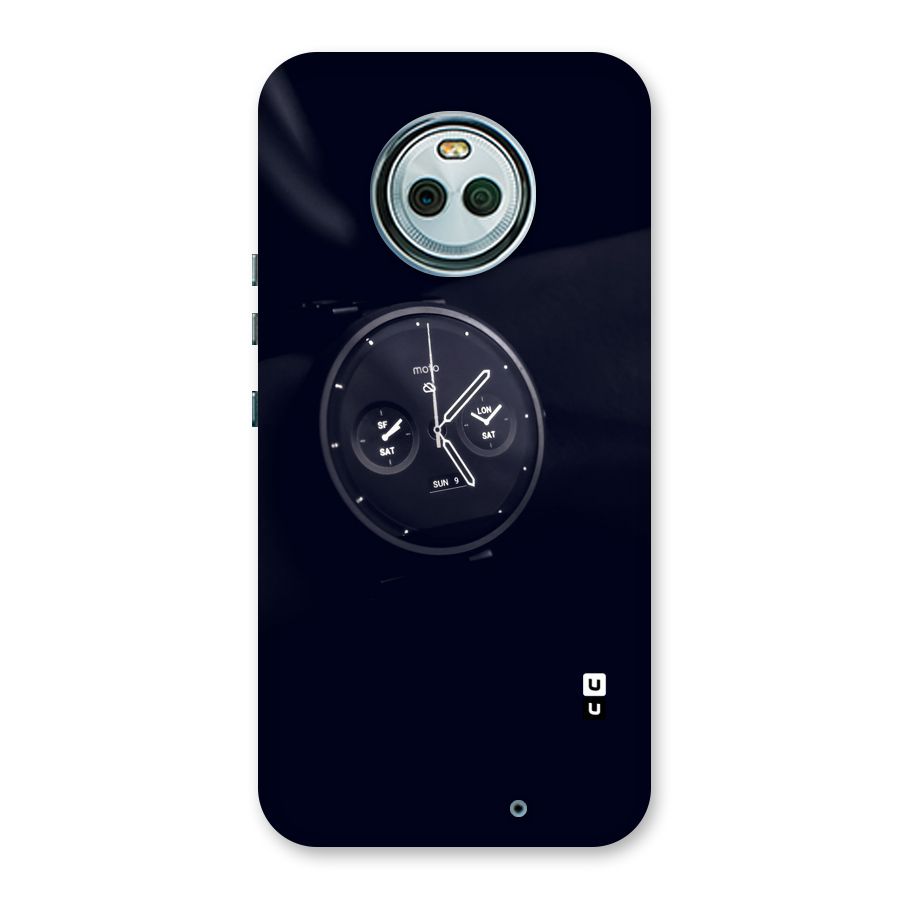 Dark Watch Back Case for Moto X4