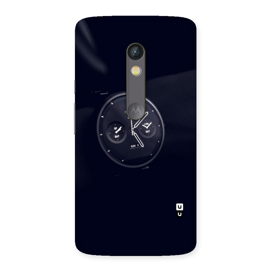 Dark Watch Back Case for Moto X Play