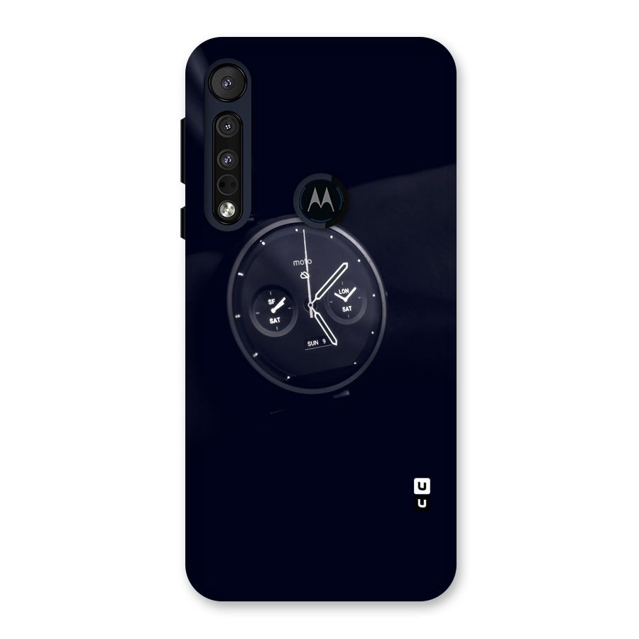 Dark Watch Back Case for Motorola One Macro