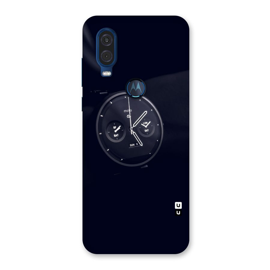 Dark Watch Back Case for Motorola One Vision