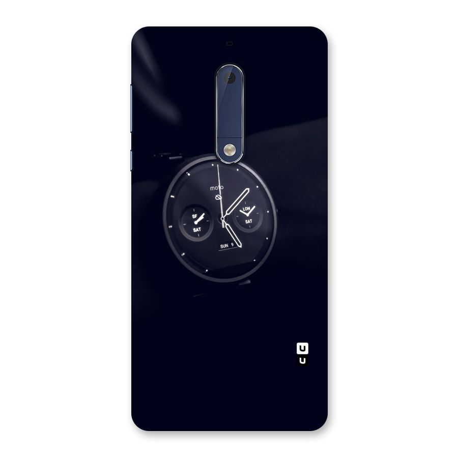 Dark Watch Back Case for Nokia 5