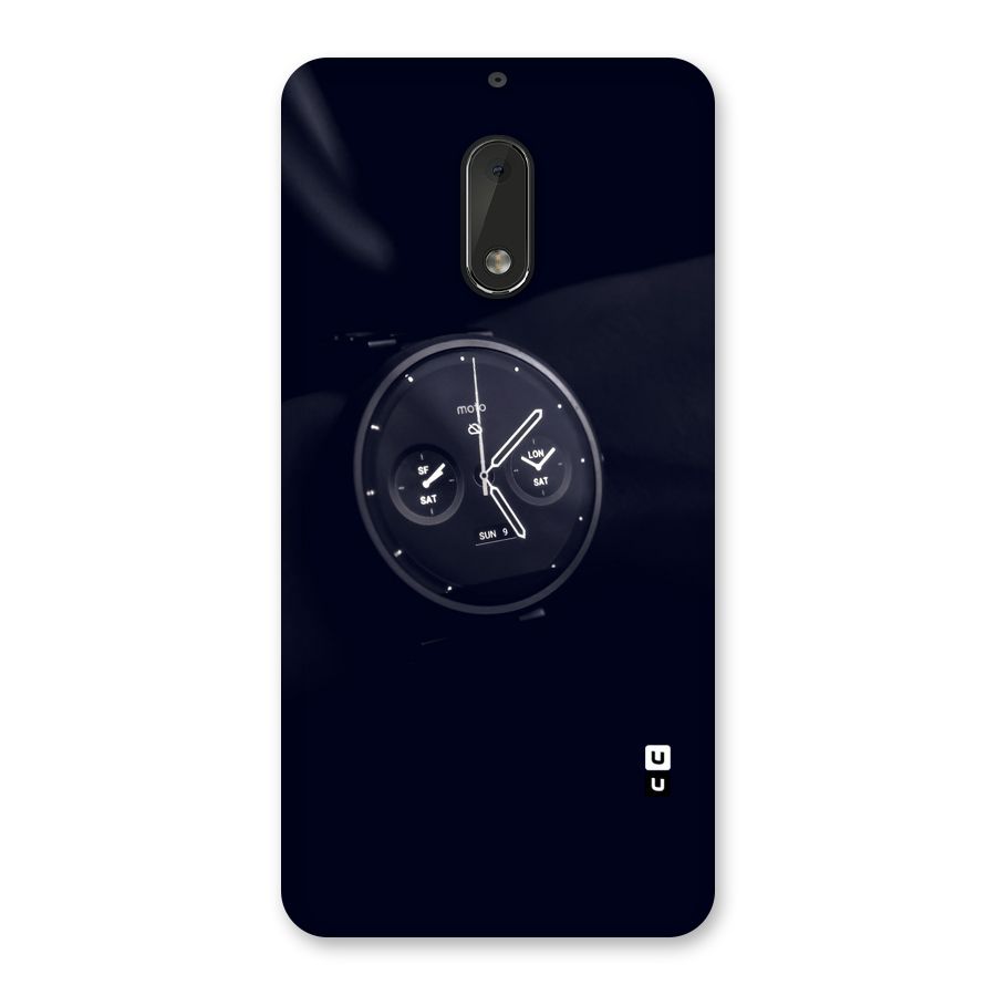 Dark Watch Back Case for Nokia 6