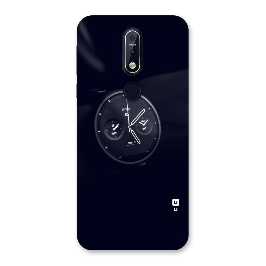 Dark Watch Back Case for Nokia 7.1