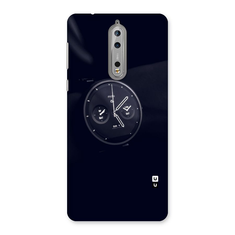 Dark Watch Back Case for Nokia 8