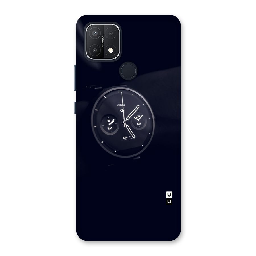 Dark Watch Back Case for Oppo A15s