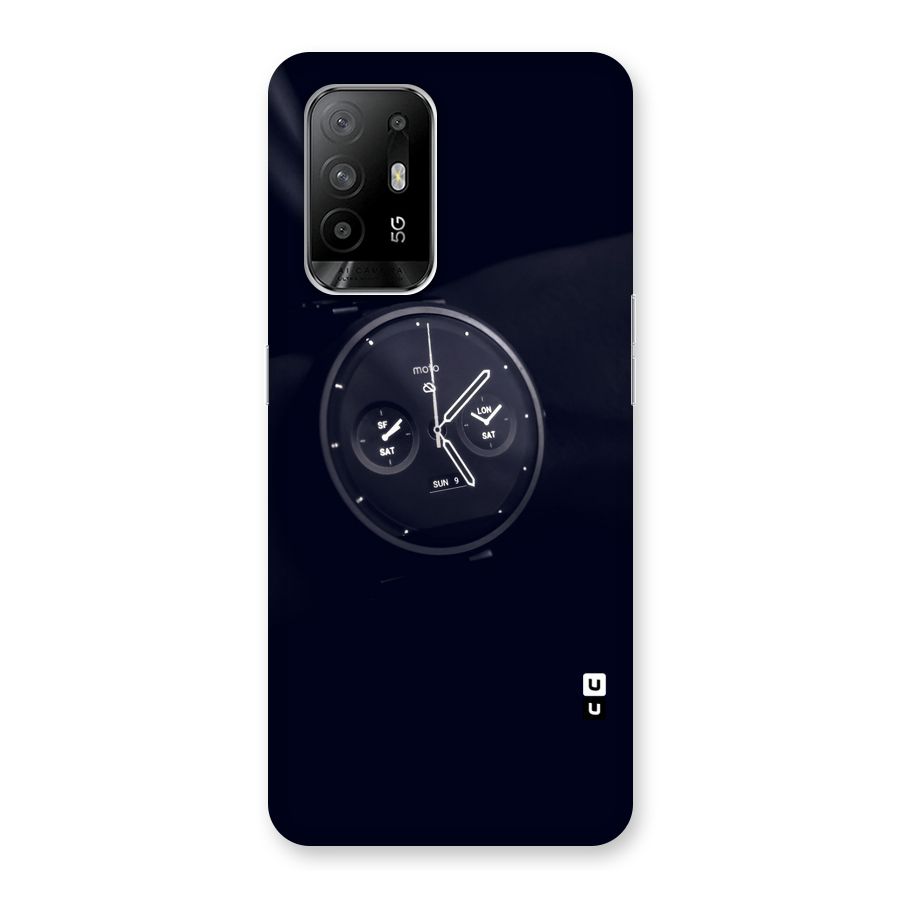 Dark Watch Back Case for Oppo F19 Pro Plus 5G