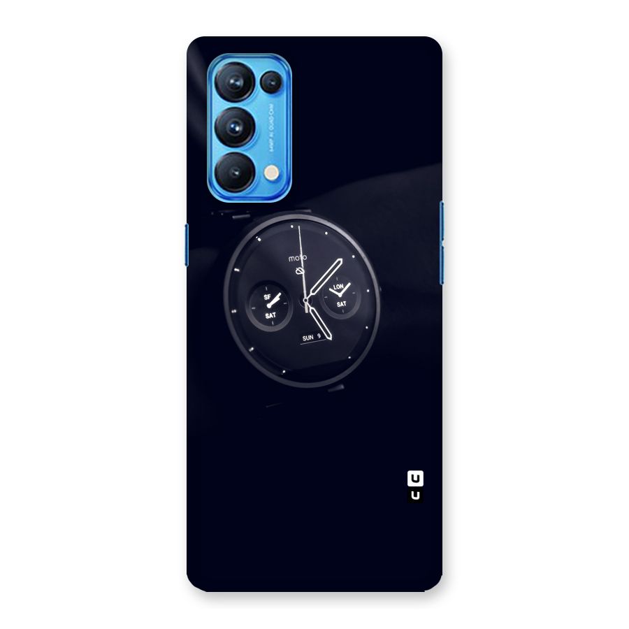 Dark Watch Back Case for Oppo Reno5 Pro 5G