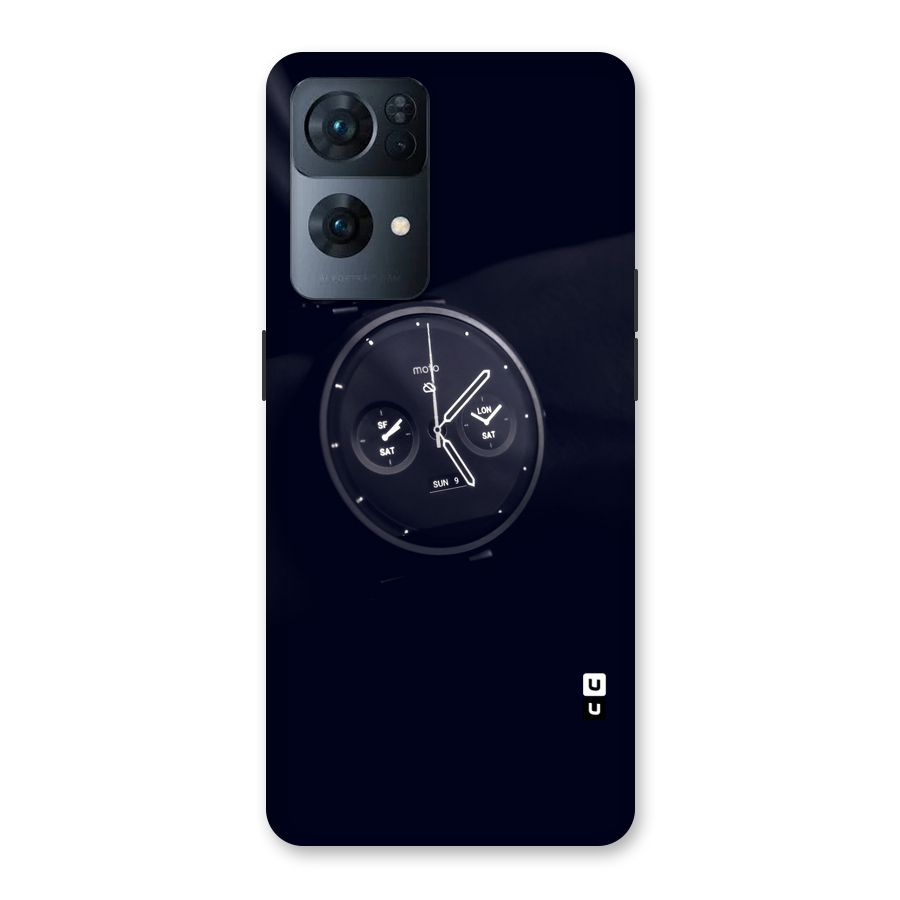 Dark Watch Back Case for Oppo Reno7 Pro 5G