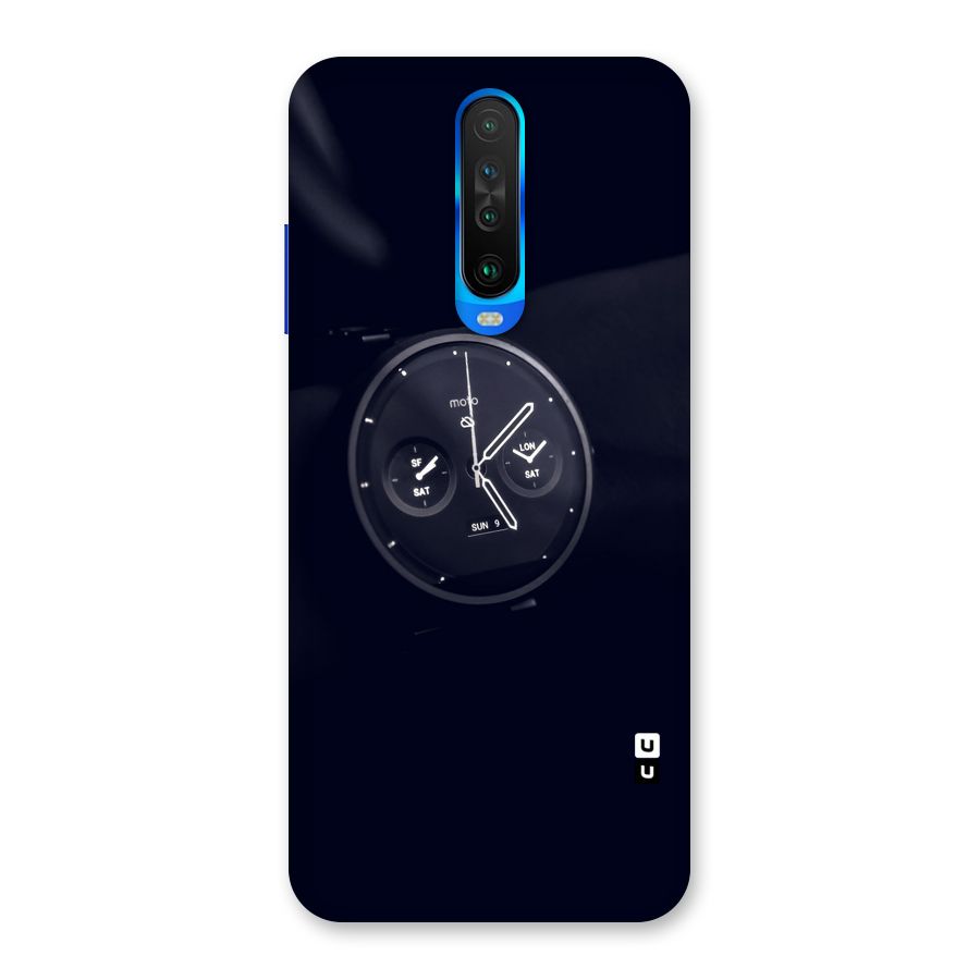 Dark Watch Back Case for Poco X2