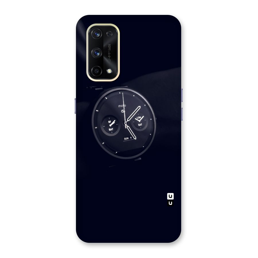 Dark Watch Glass Back Case for Realme X7 Pro