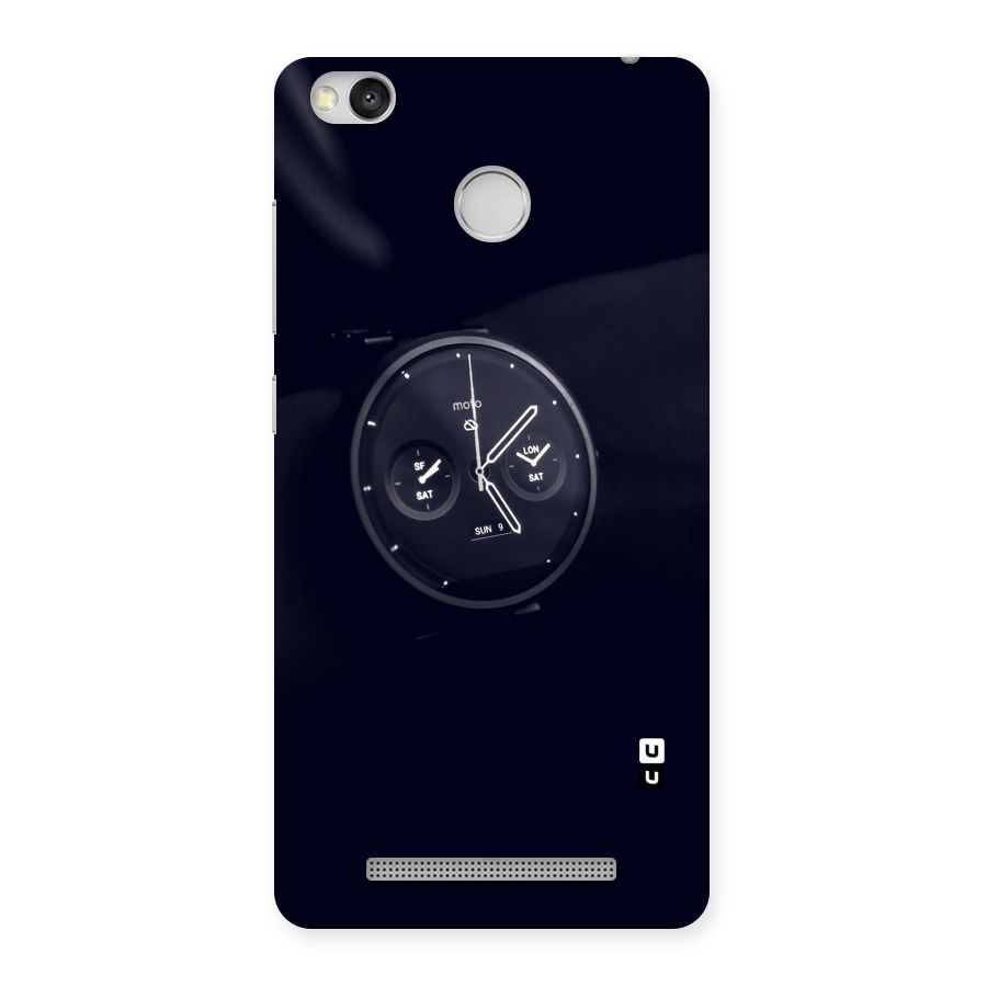 Dark Watch Back Case for Redmi 3S Prime