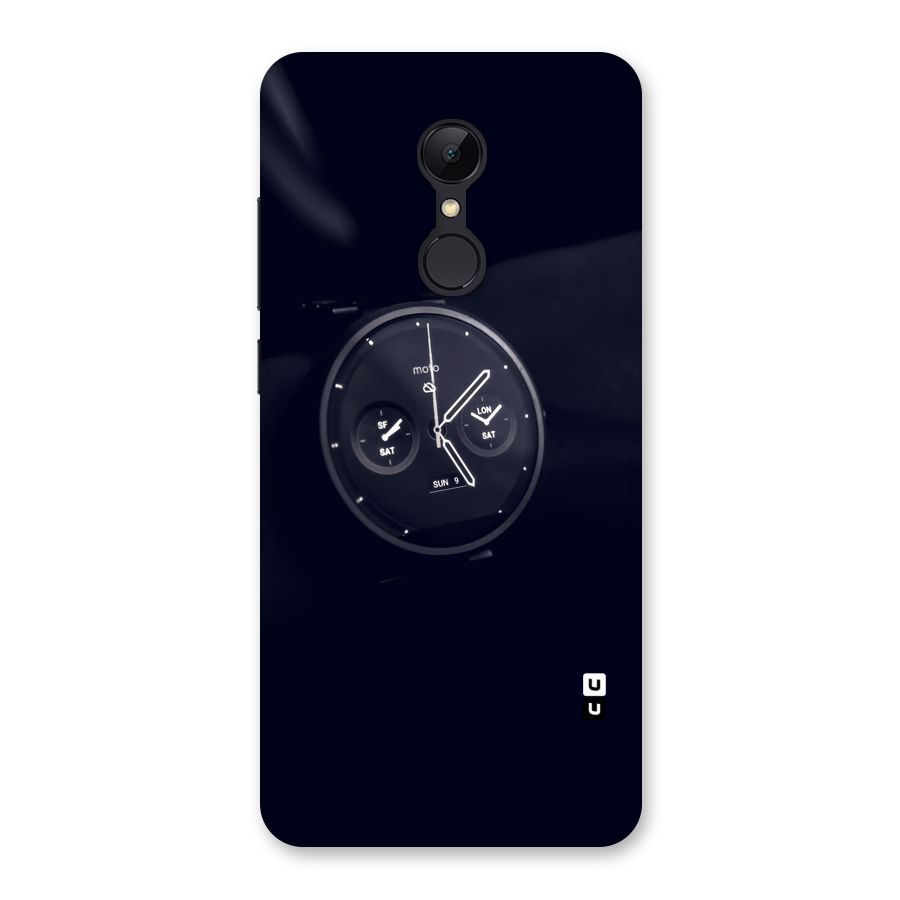 Dark Watch Back Case for Redmi 5