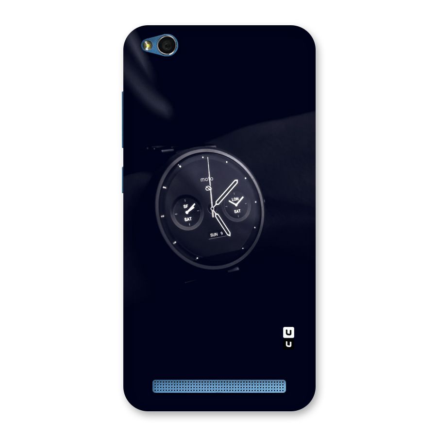 Dark Watch Back Case for Redmi 5A