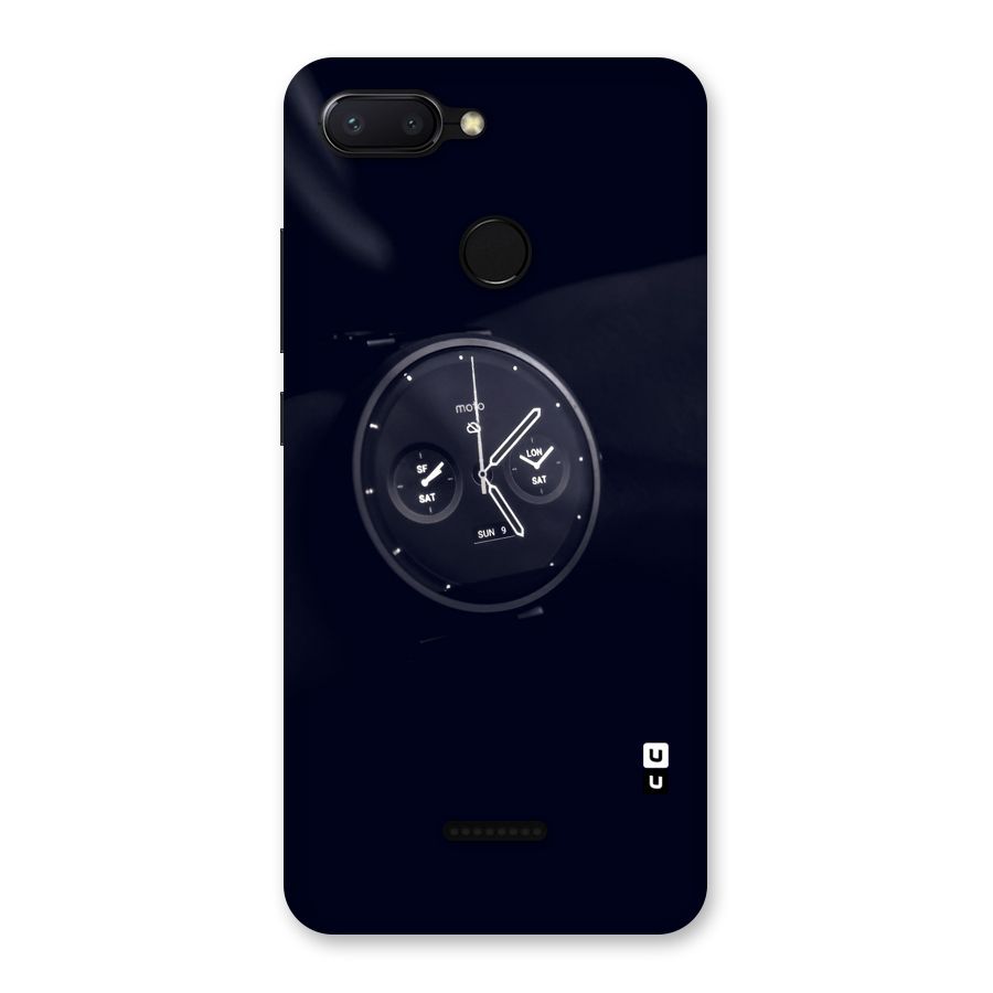 Dark Watch Back Case for Redmi 6