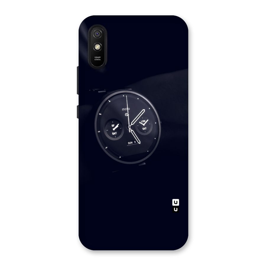 Dark Watch Back Case for Redmi 9A