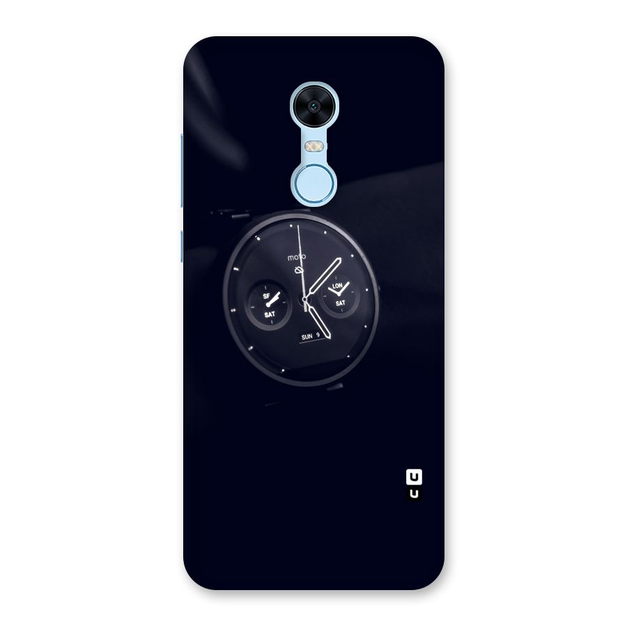 Dark Watch Back Case for Redmi Note 5