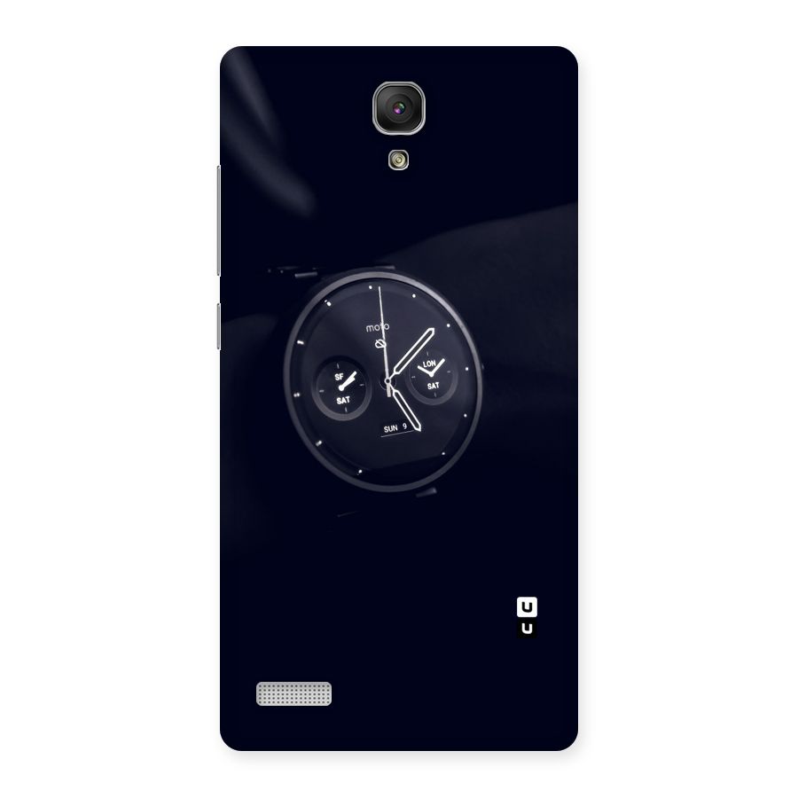 Dark Watch Back Case for Redmi Note Prime