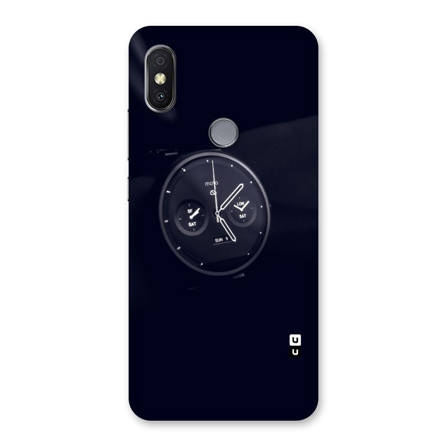 Dark Watch Back Case for Redmi Y2