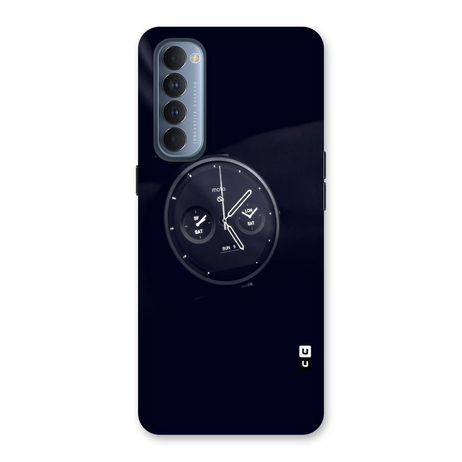 Dark Watch Back Case for Reno4 Pro