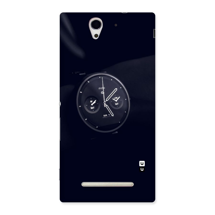 Dark Watch Back Case for Sony Xperia C3