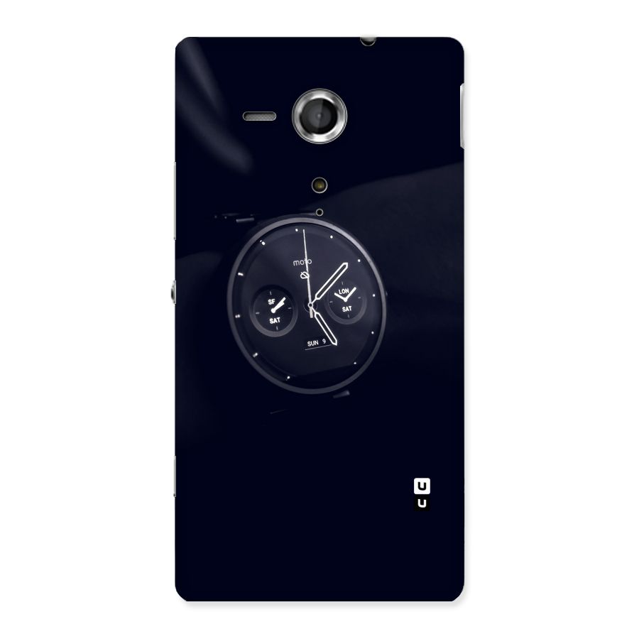 Dark Watch Back Case for Sony Xperia SP