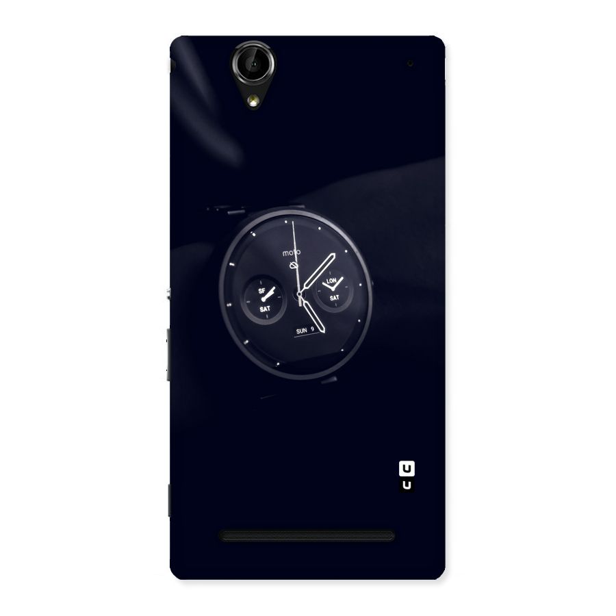 Dark Watch Back Case for Sony Xperia T2