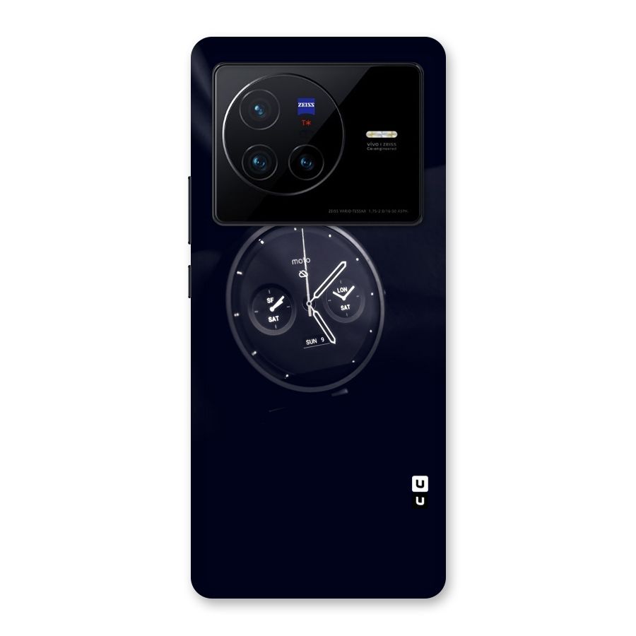 Dark Watch Back Case for Vivo X80