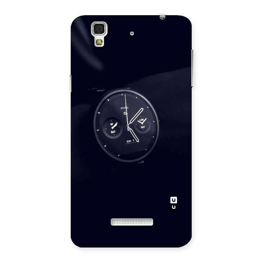 Dark Watch Back Case for YU Yureka Plus