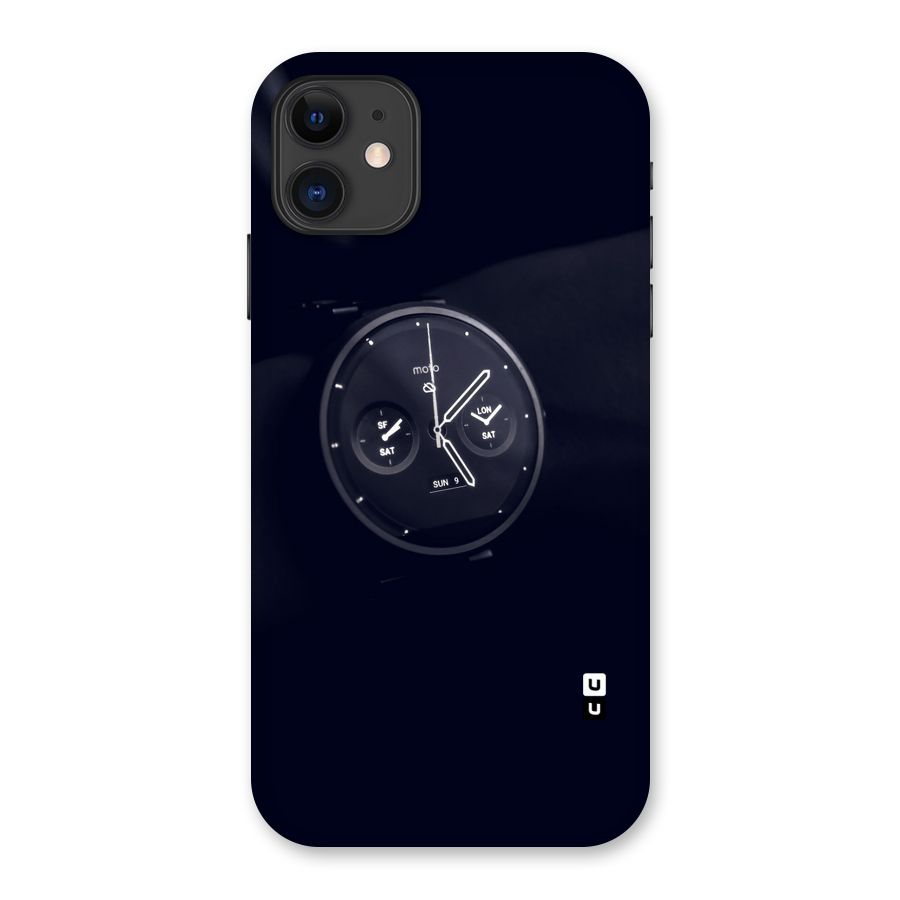 Dark Watch Back Case for iPhone 11
