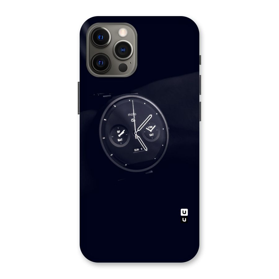 Dark Watch Back Case for iPhone 12 Pro Max
