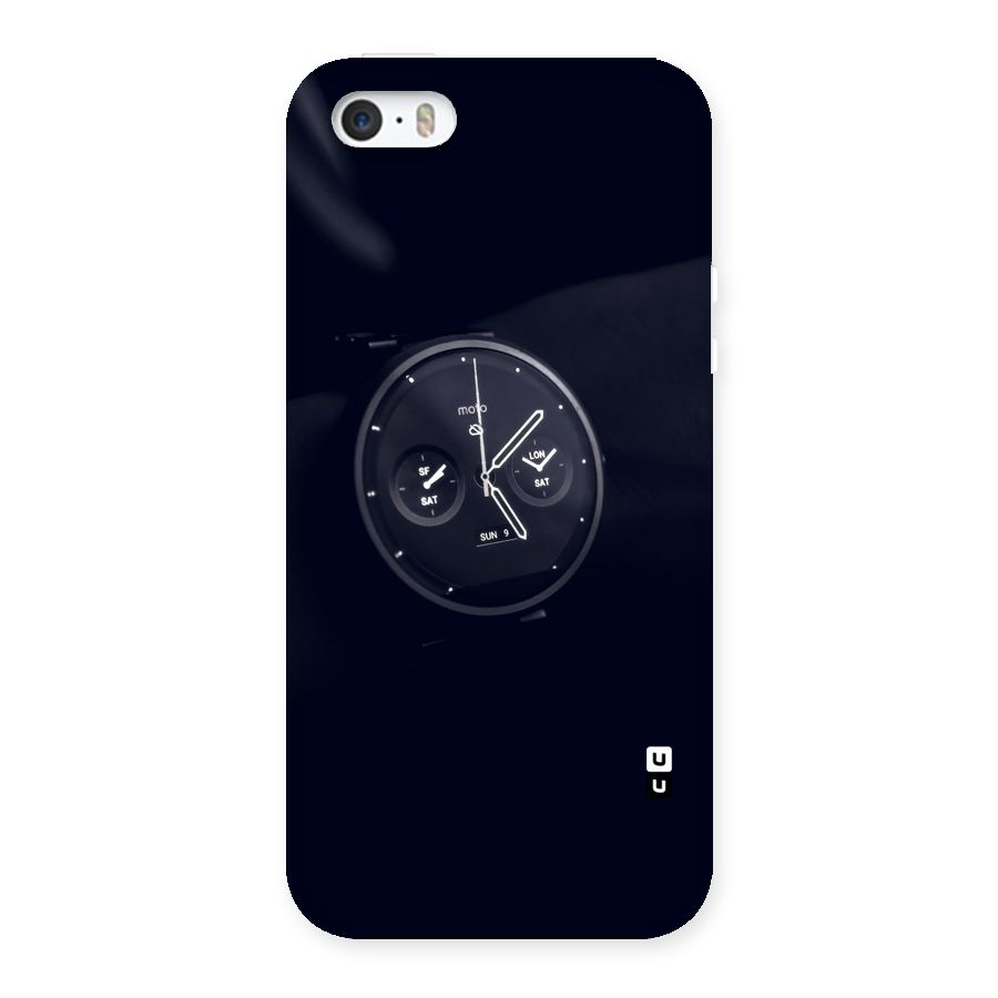 Dark Watch Back Case for iPhone SE