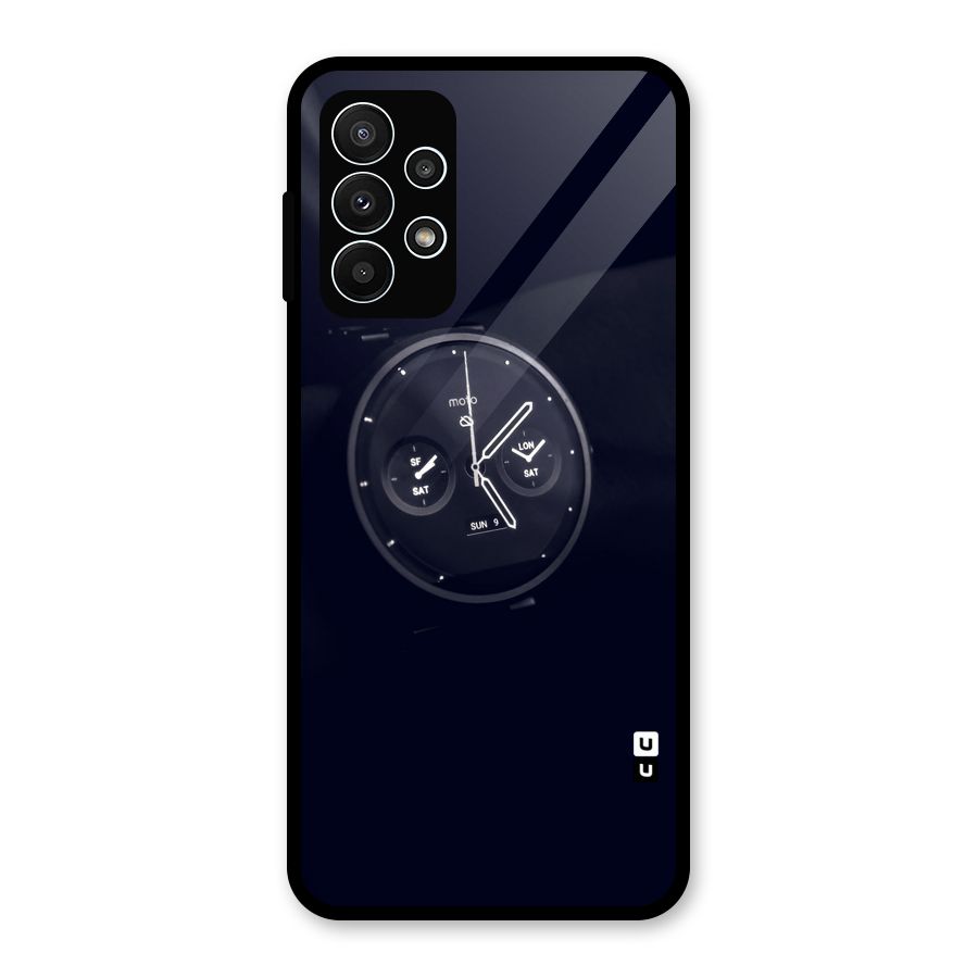Dark Watch Glass Back Case for Galaxy A23