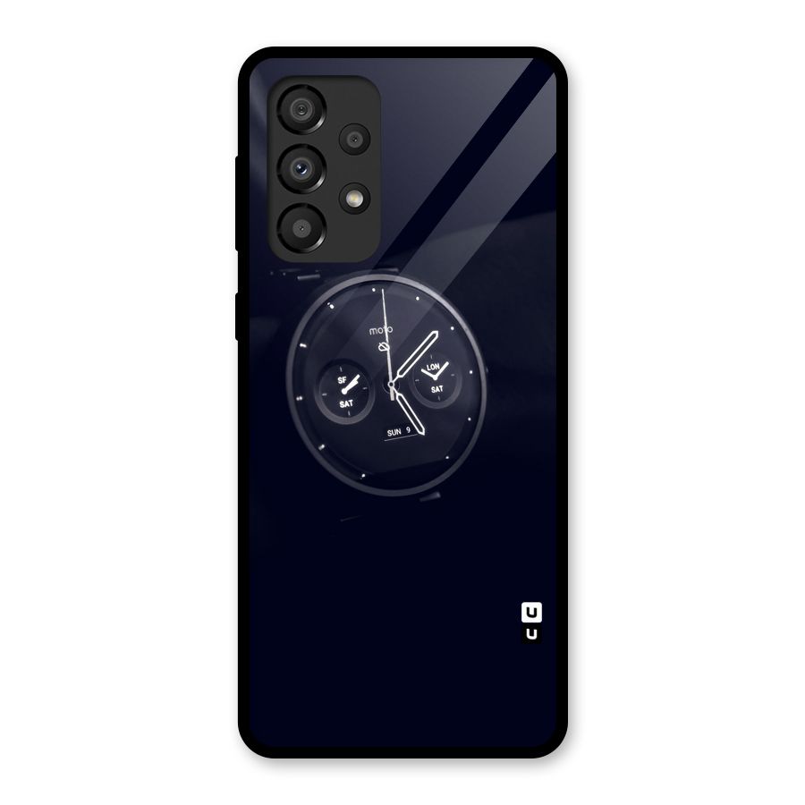 Dark Watch Glass Back Case for Galaxy A33 5G