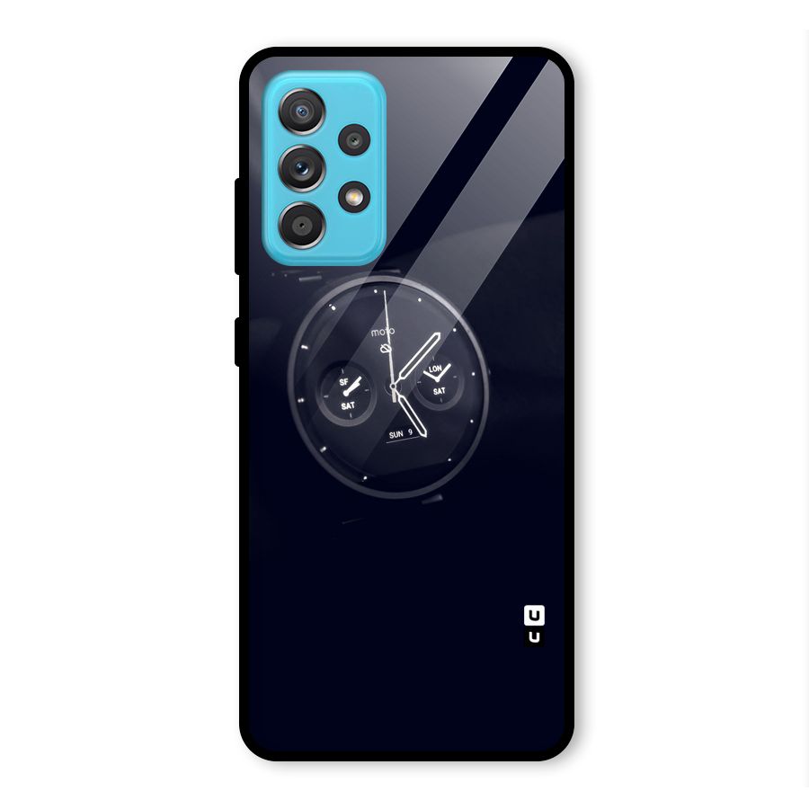 Dark Watch Glass Back Case for Galaxy A52