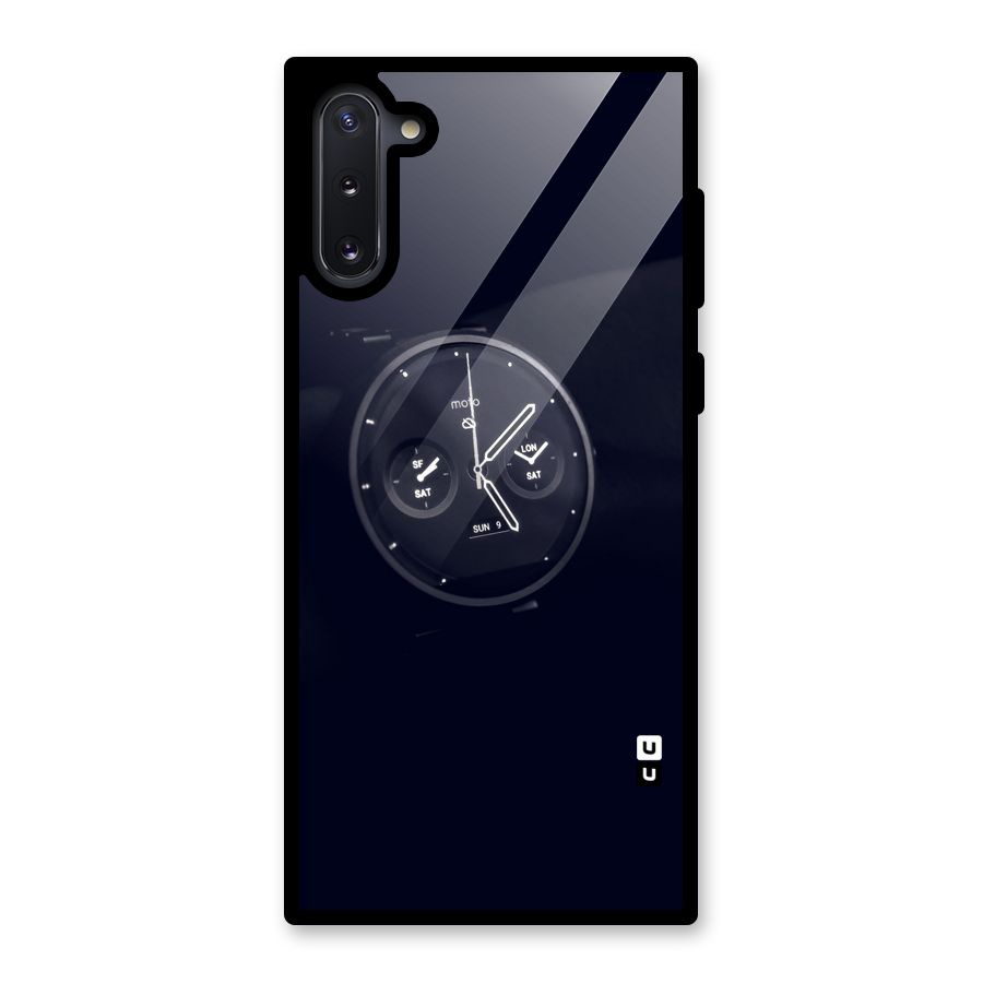 Dark Watch Glass Back Case for Galaxy Note 10