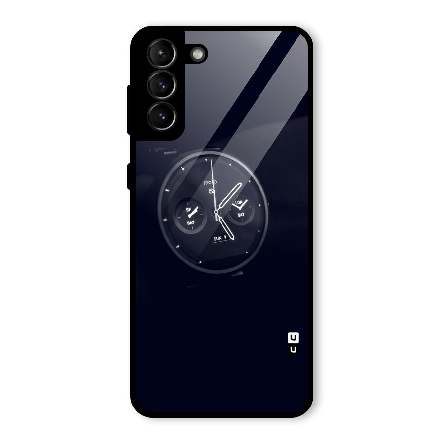 Dark Watch Glass Back Case for Galaxy S21 Plus