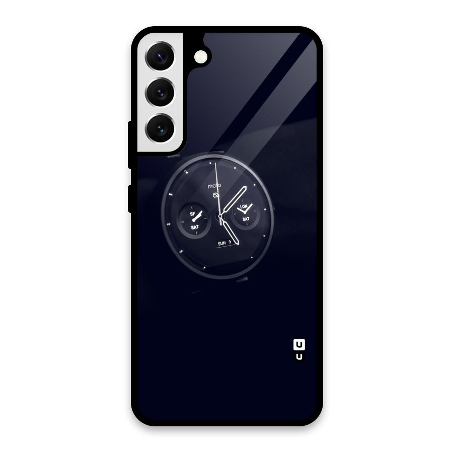 Dark Watch Glass Back Case for Galaxy S22 Plus 5G