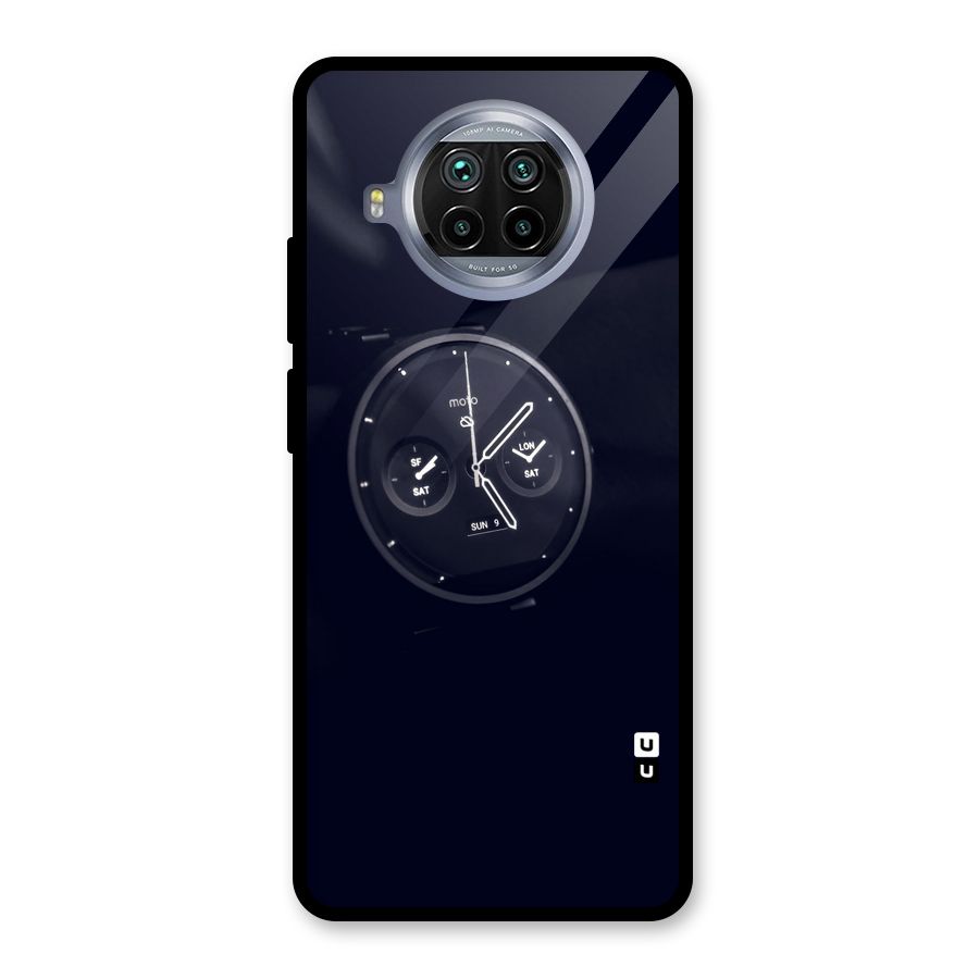 Dark Watch Glass Back Case for Mi 10i