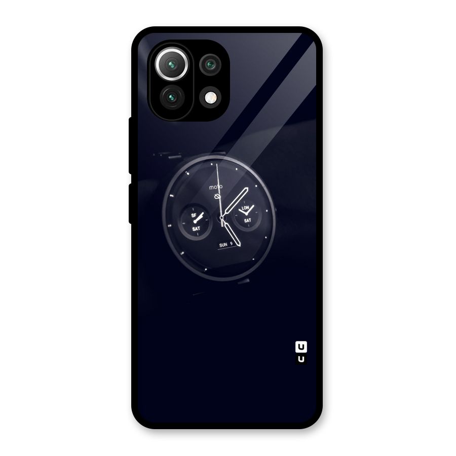 Dark Watch Glass Back Case for Mi 11 Lite NE 5G