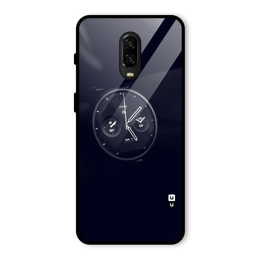 Dark Watch Glass Back Case for OnePlus 6T
