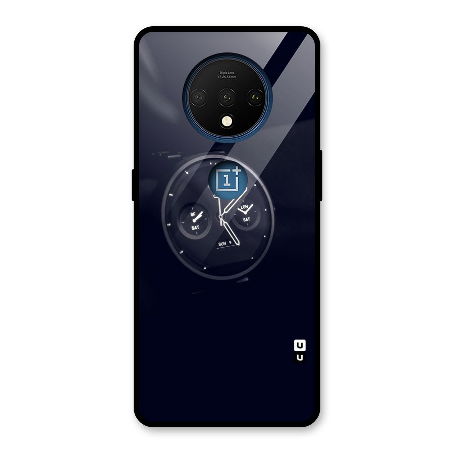 Dark Watch Glass Back Case for OnePlus 7T