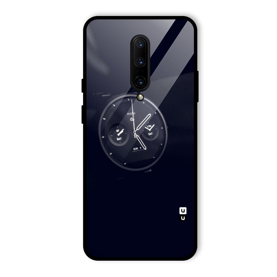 Dark Watch Glass Back Case for OnePlus 7 Pro
